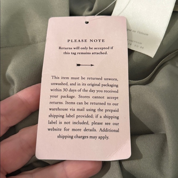 BHLDN Ladies NWT Dylan Stretch Satin One-Shoulder Leg Slit Maxi Dress. Size 12. - Picture 10 of 13